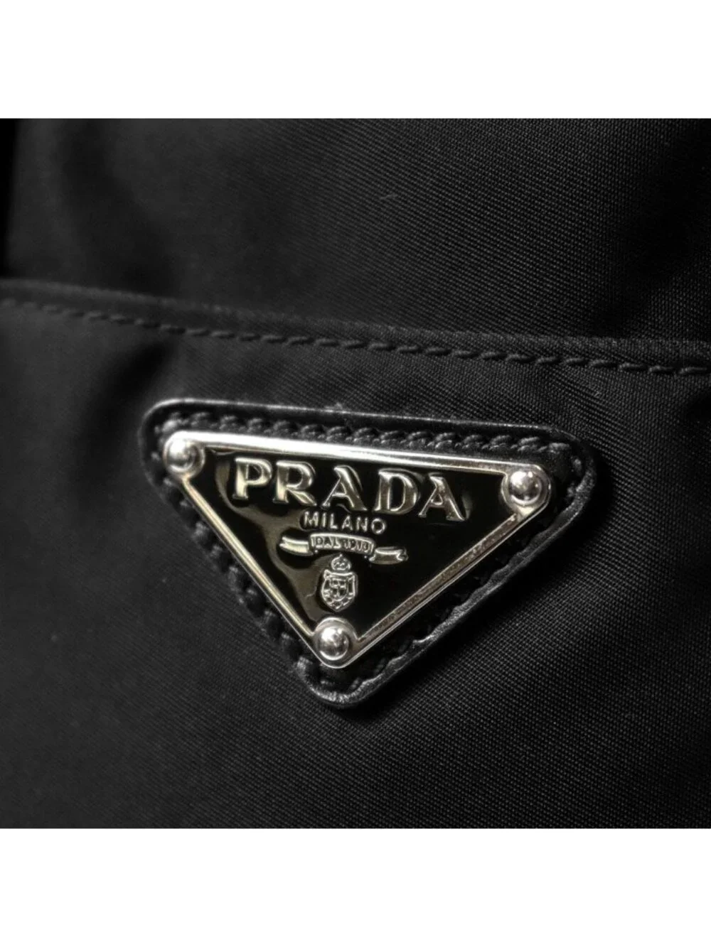 Prada Tote Bag Nylon Black